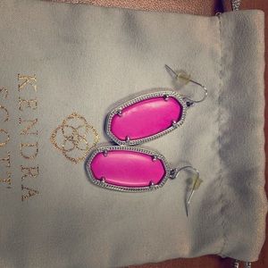 Kendra Scott Silver Elle Earrings